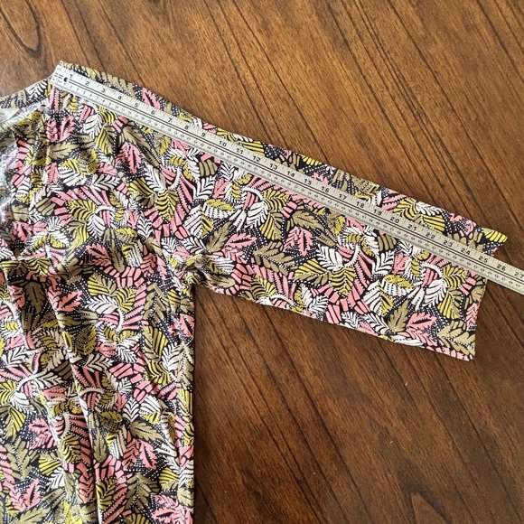 Part Two Copenhagen botanical print 3/4 sleeve blouse flowy size EU40 - Picture 16 of 16